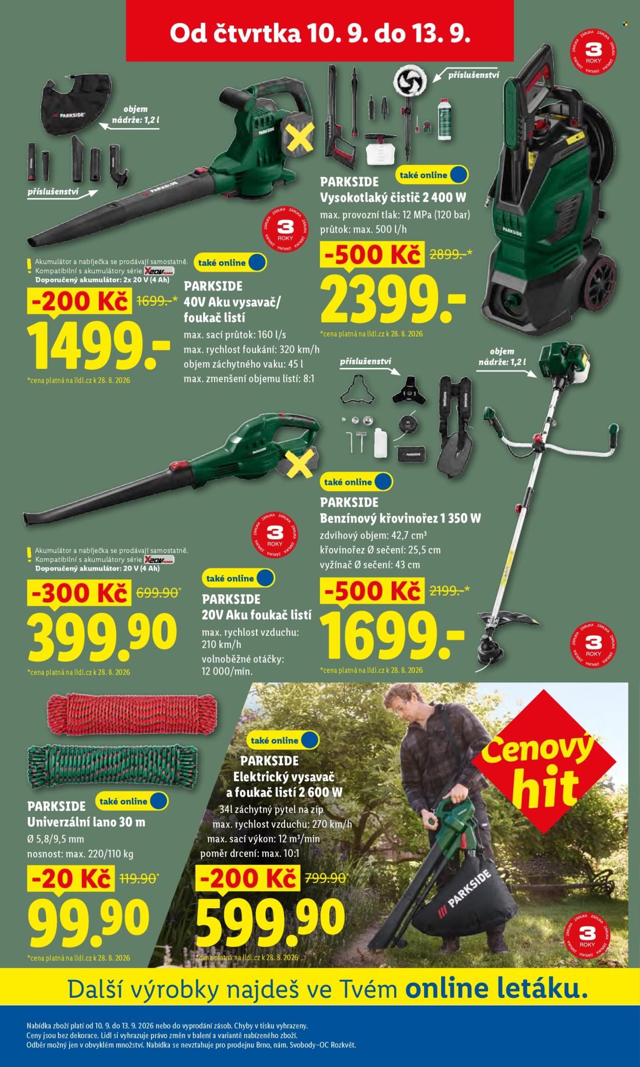 Leták Lidl - 10.9.2026 - 13.9.2026. Strana 37