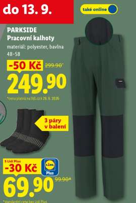 Parkside Pracovní kalhoty