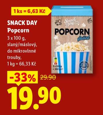 Snack Day Popcorn