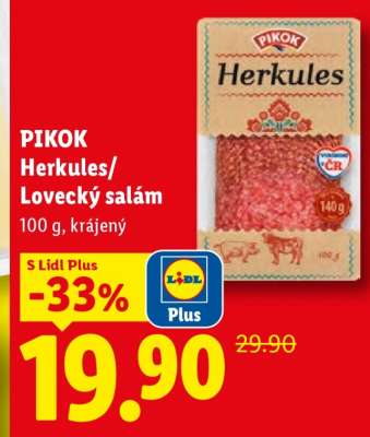 PIKOK Herkules / Lovecký salám
