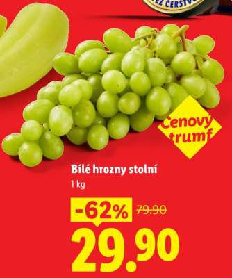 BÍLÉ HROZNY STOLNÍ