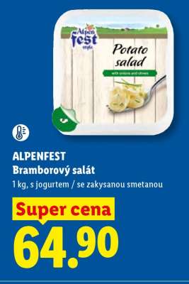 ALPENFEST Bramborový salát