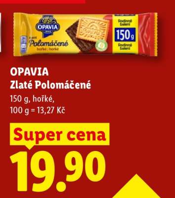 Opavia Zlaté polomáčené