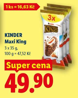 Kinder Maxi King