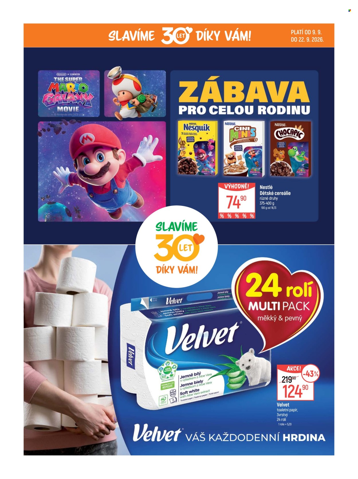 Leták Globus - 9.9.2026 - 15.9.2026. Strana 16