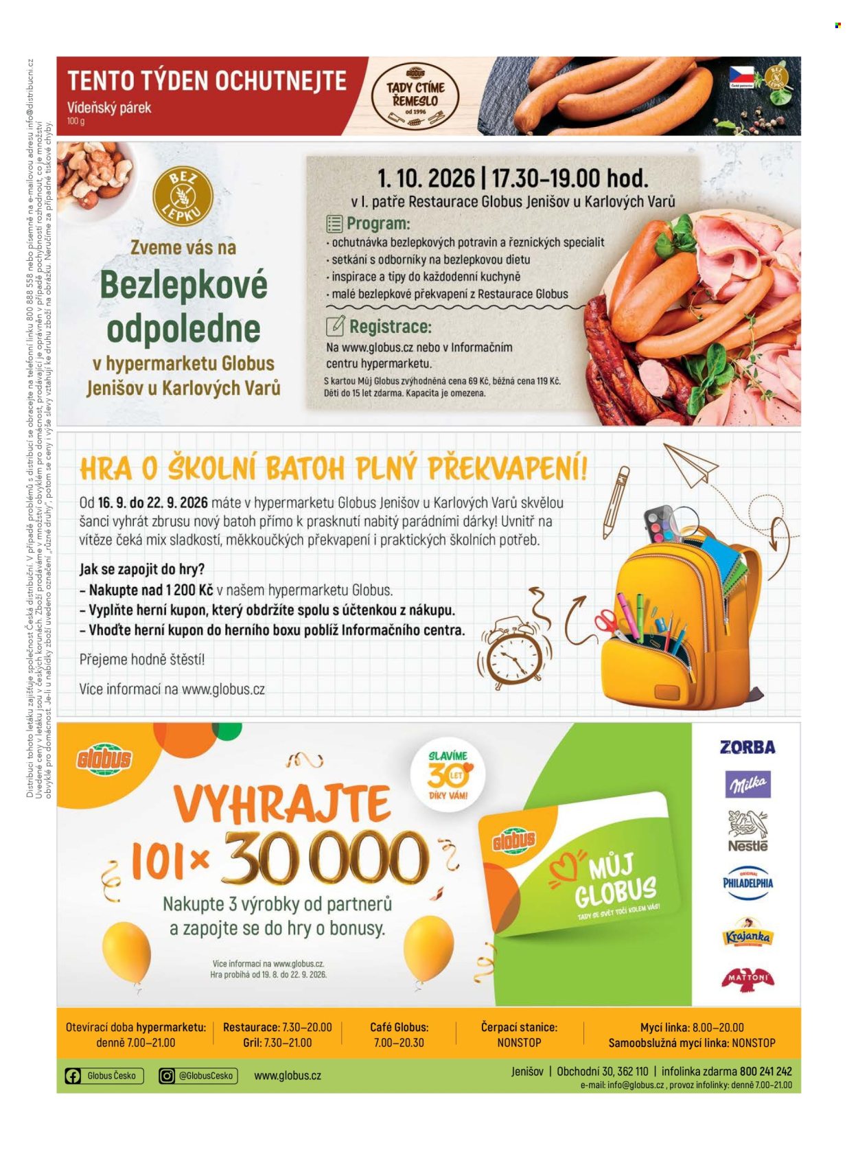 Leták Globus - 9.9.2026 - 15.9.2026. Strana 38