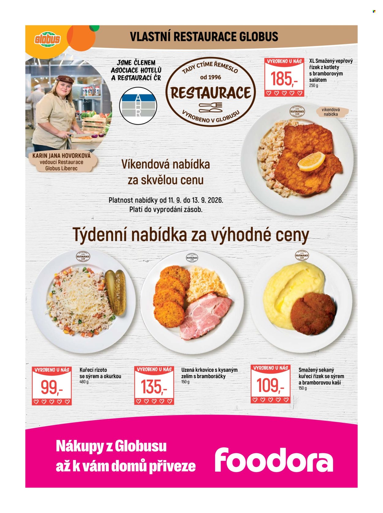 Leták Globus - 9.9.2026 - 15.9.2026. Strana 7