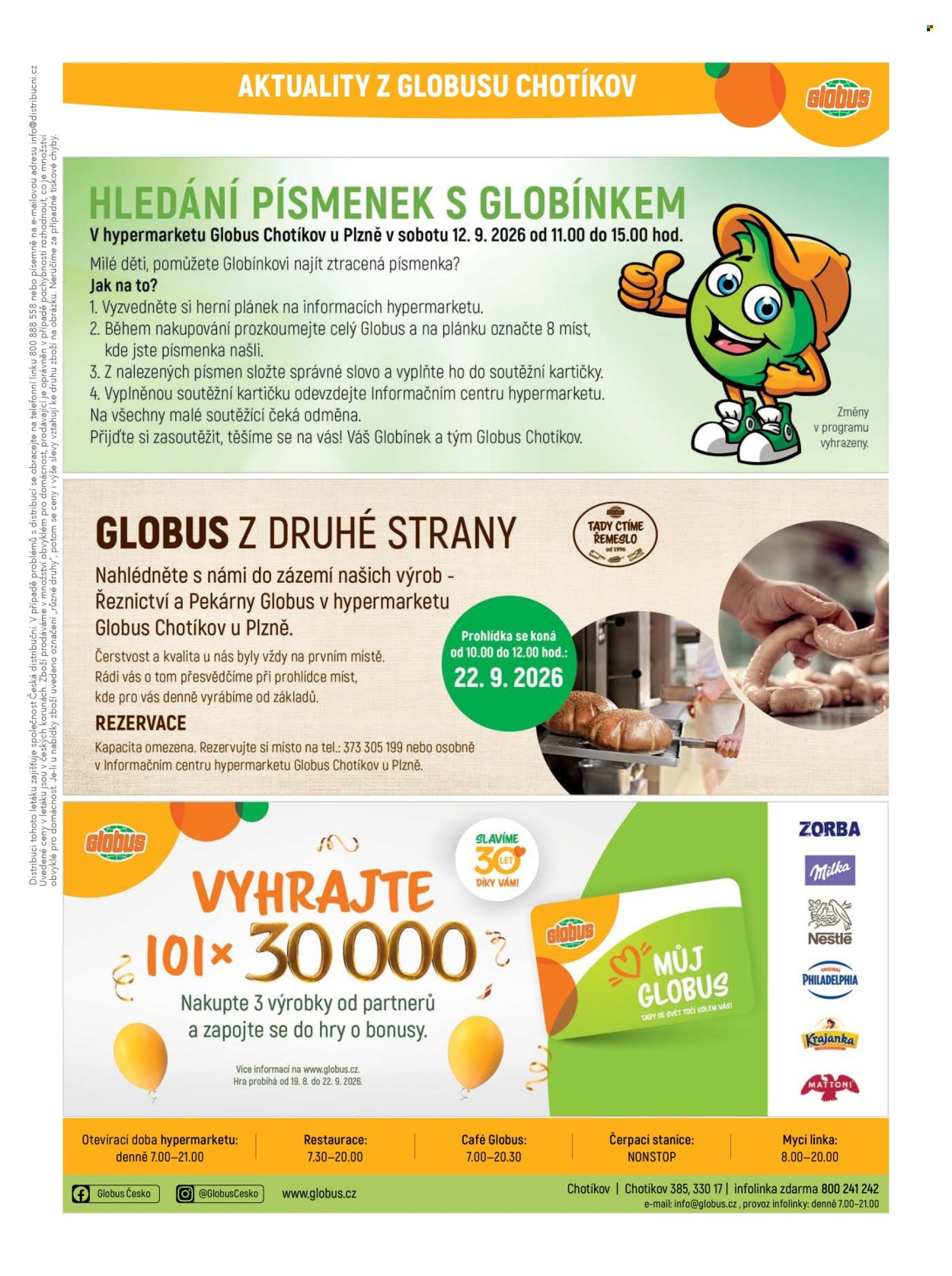 Leták Globus - 9.9.2026 - 15.9.2026. Strana 38