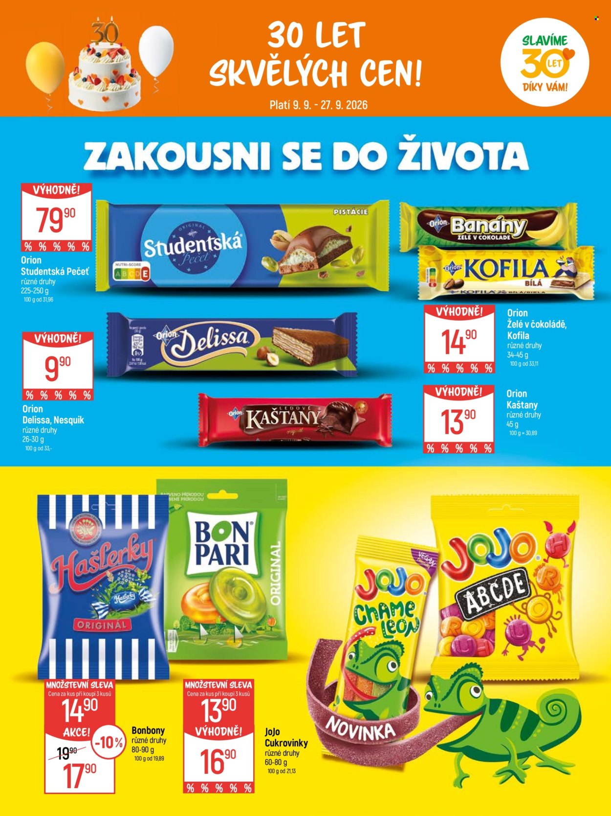 Leták Globus - 9.9.2026 - 27.9.2026. Strana 12