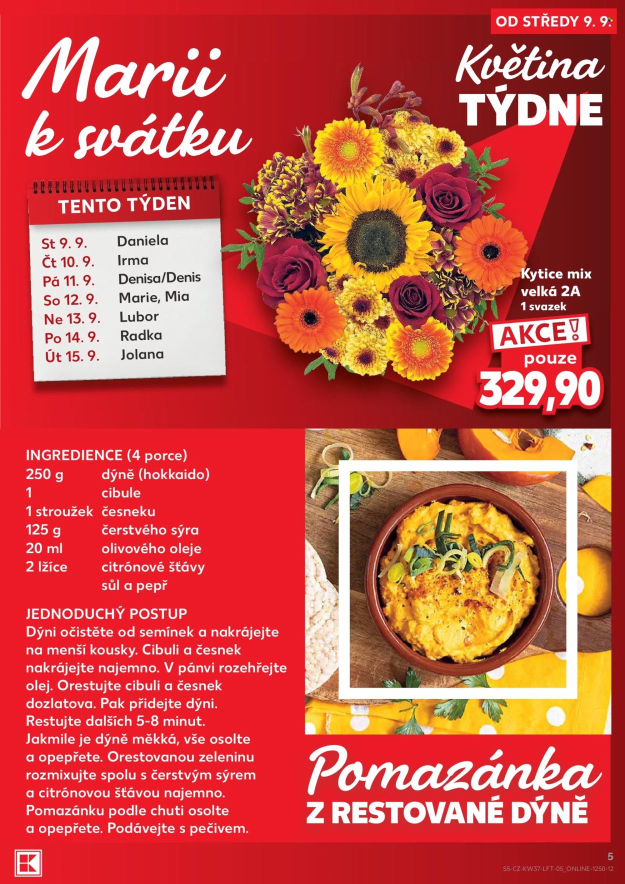 Leták Kaufland - 9.9.2026 - 15.9.2026. Strana 5