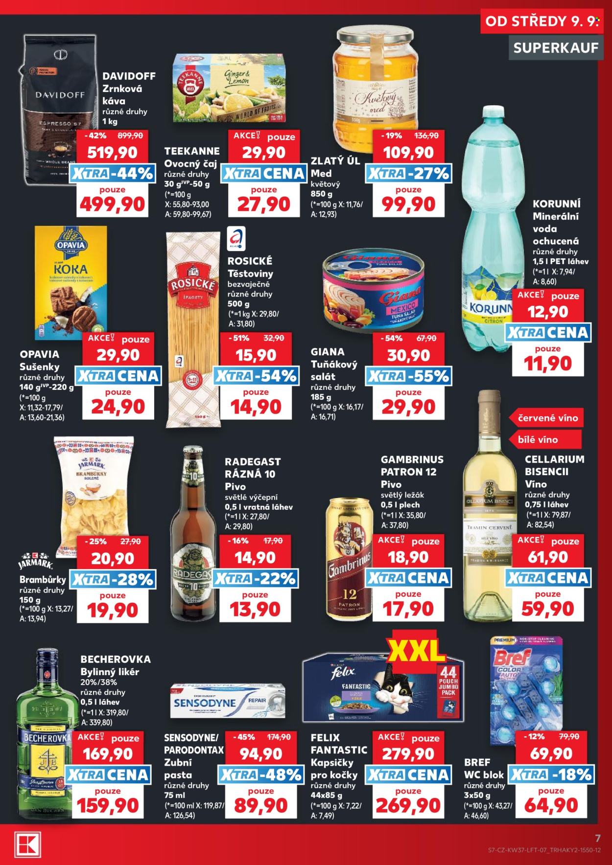 Leták Kaufland - 9.9.2026 - 15.9.2026. Strana 7