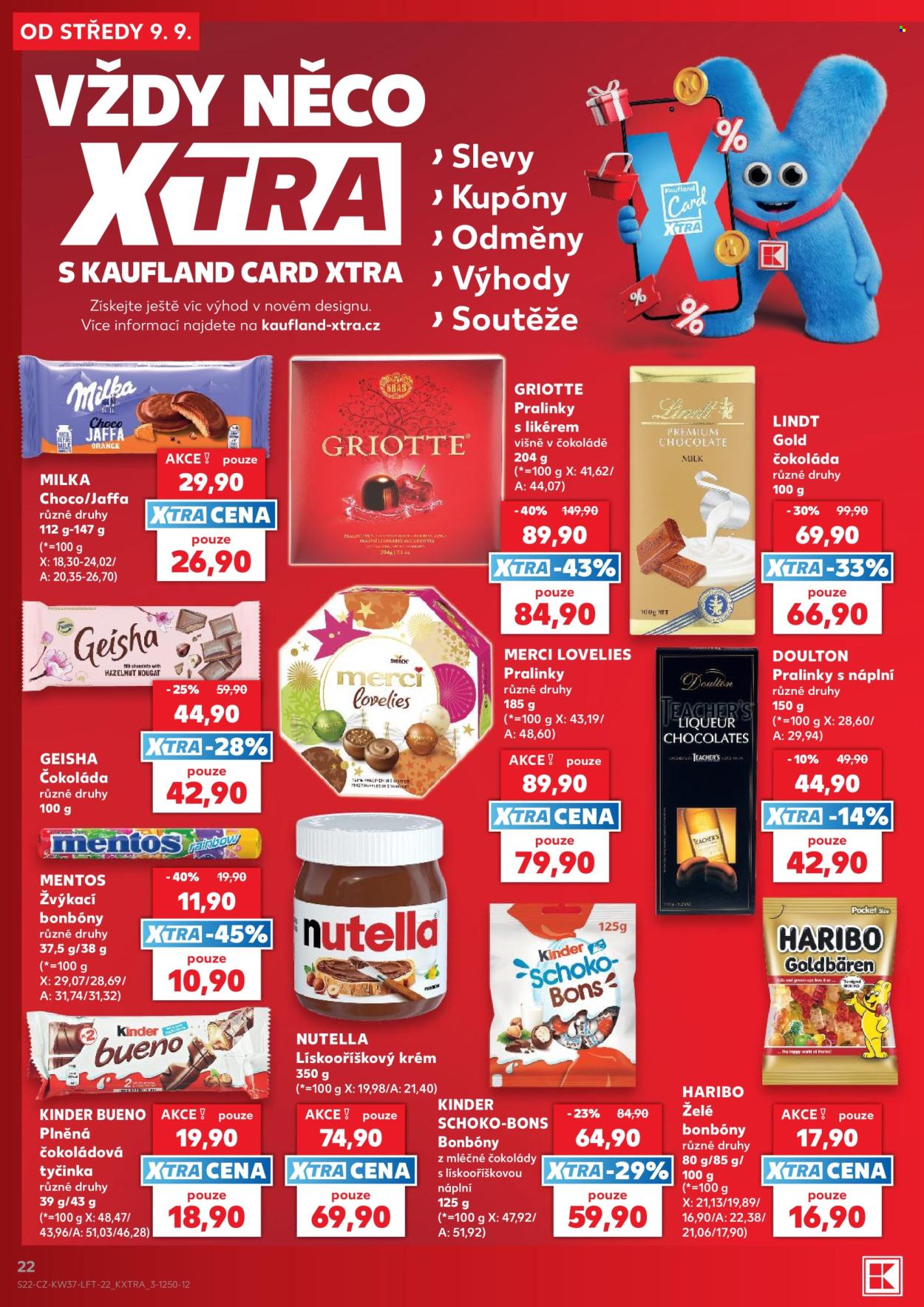 Leták Kaufland - 9.9.2026 - 15.9.2026. Strana 22