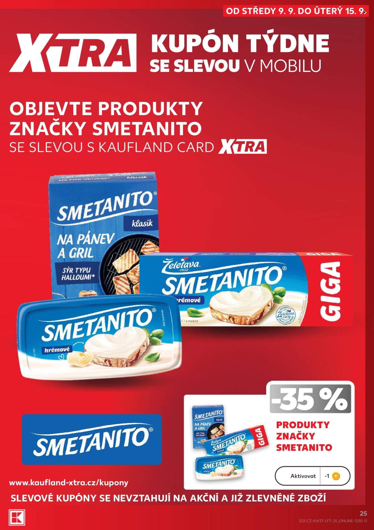 Leták Kaufland - 9.9.2026 - 15.9.2026. Strana 25