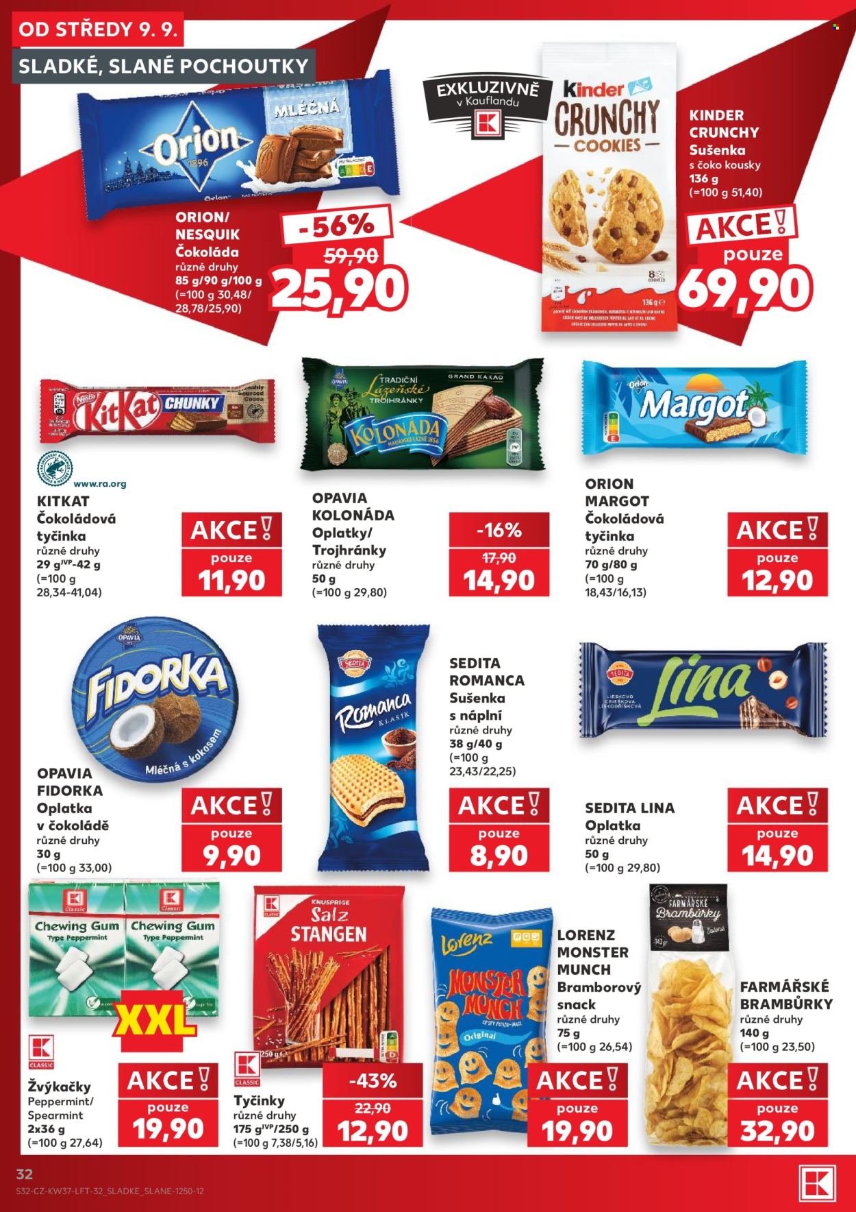 Leták Kaufland - 9.9.2026 - 15.9.2026. Strana 32