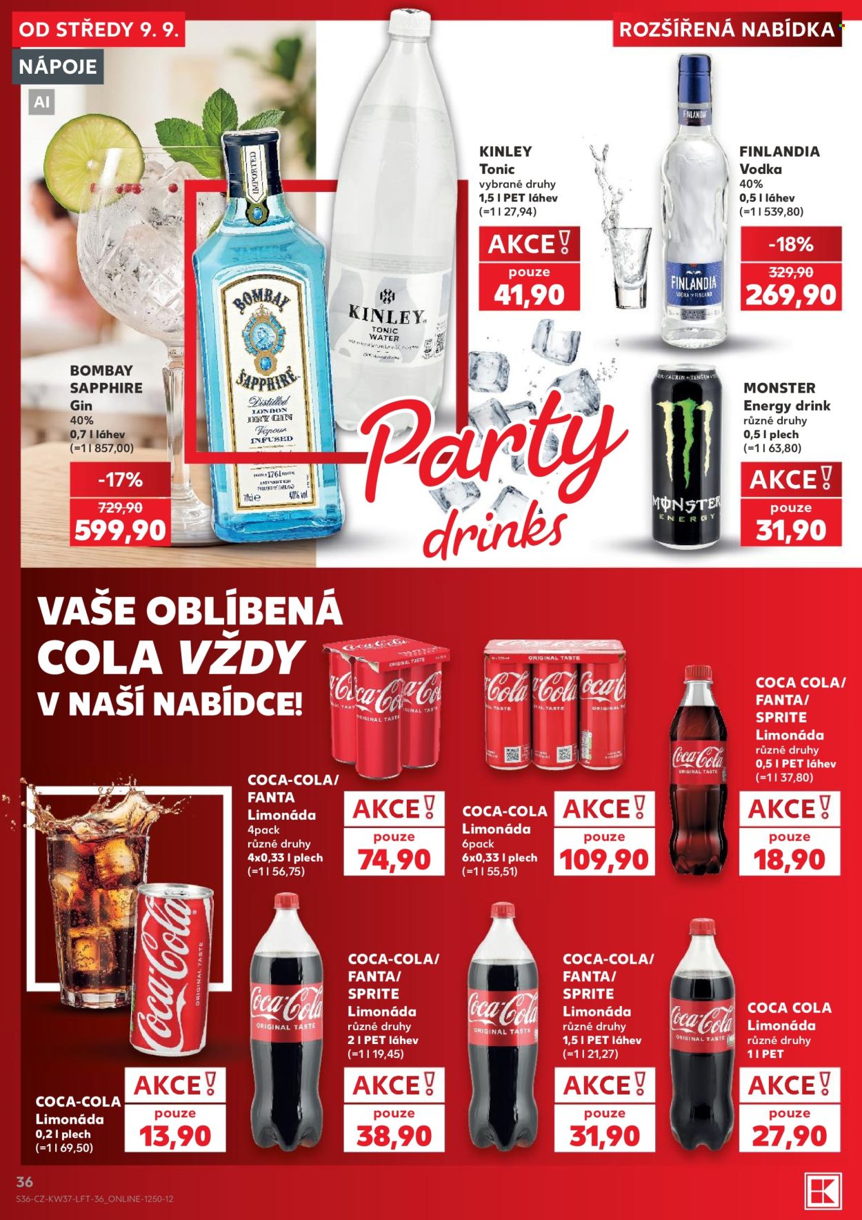 Leták Kaufland - 9.9.2026 - 15.9.2026. Strana 36