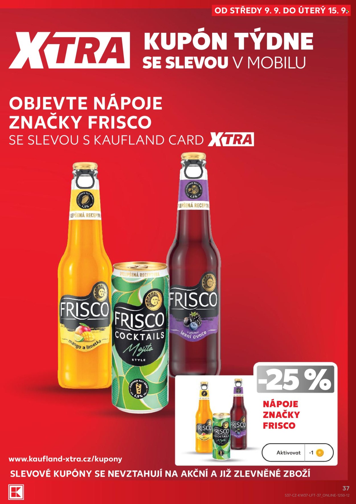 Leták Kaufland - 9.9.2026 - 15.9.2026. Strana 37
