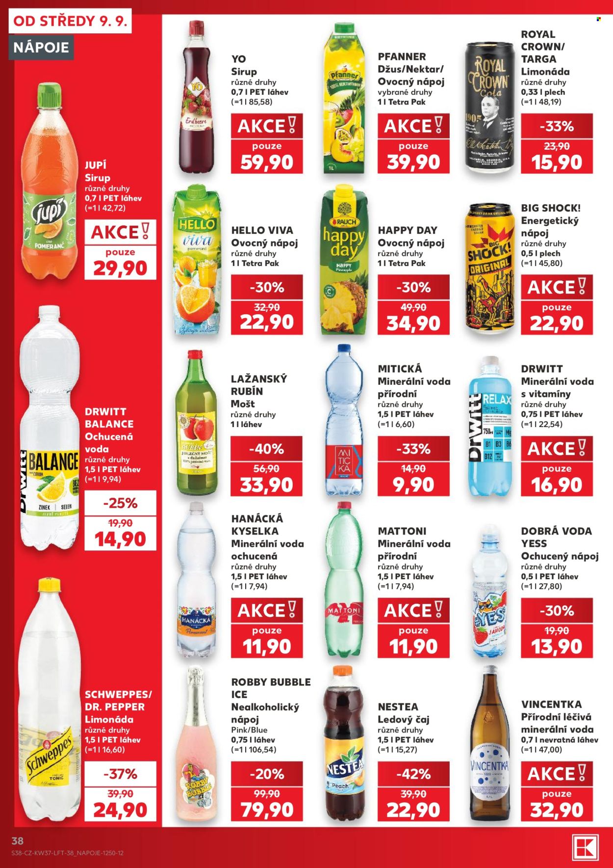 Leták Kaufland - 9.9.2026 - 15.9.2026. Strana 38