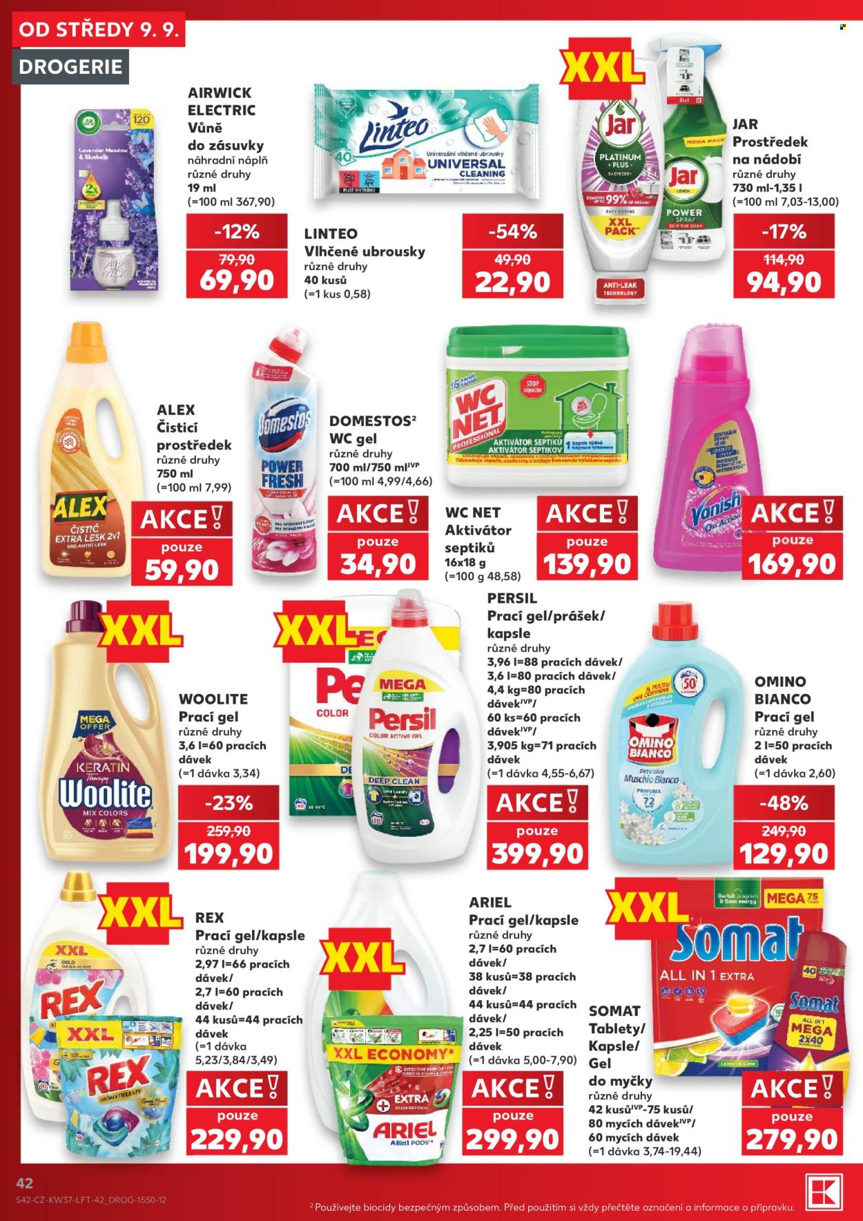 Leták Kaufland - 9.9.2026 - 15.9.2026. Strana 42