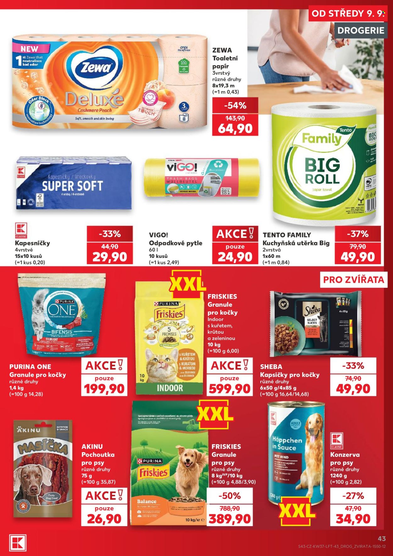 Leták Kaufland - 9.9.2026 - 15.9.2026. Strana 43