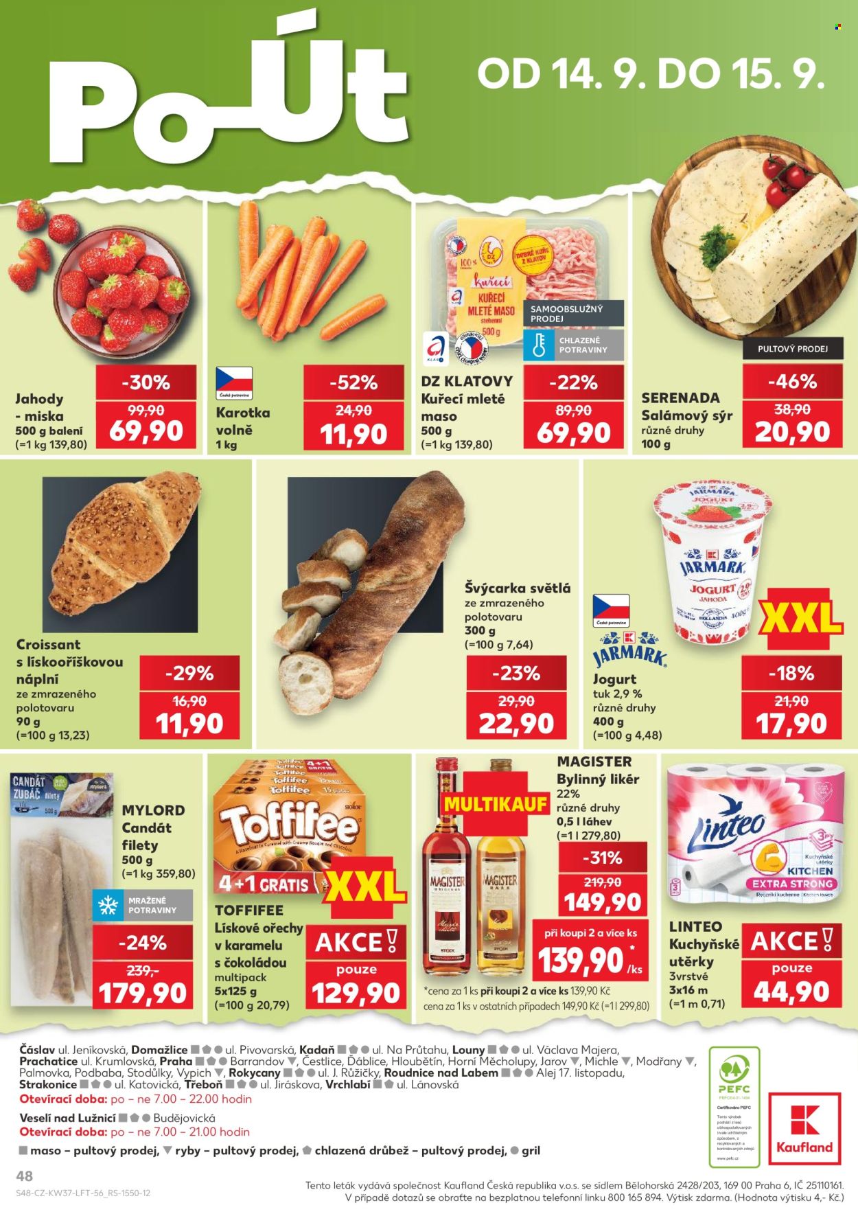 Leták Kaufland - 9.9.2026 - 15.9.2026. Strana 48