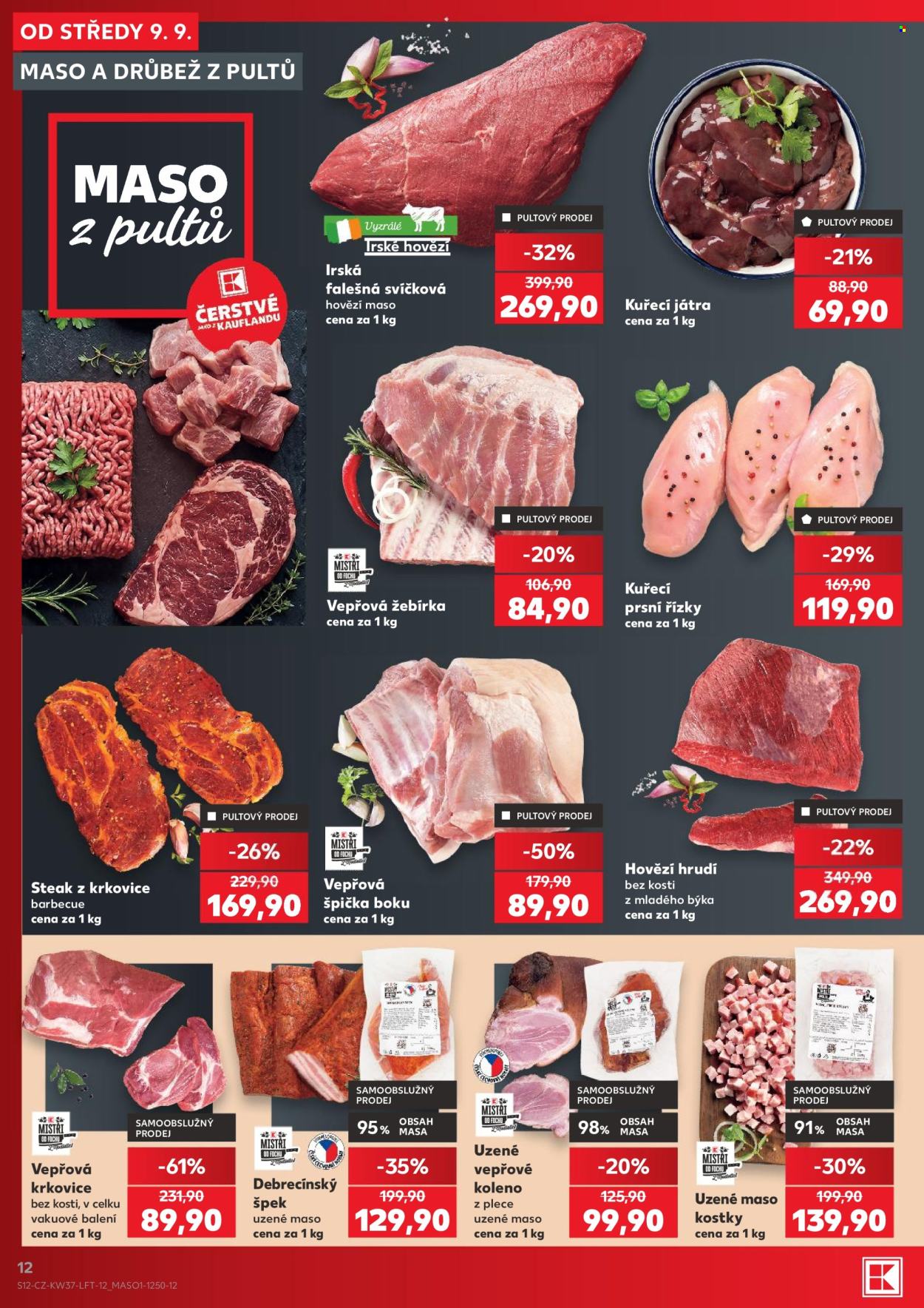 Leták Kaufland - 9.9.2026 - 15.9.2026. Strana 12