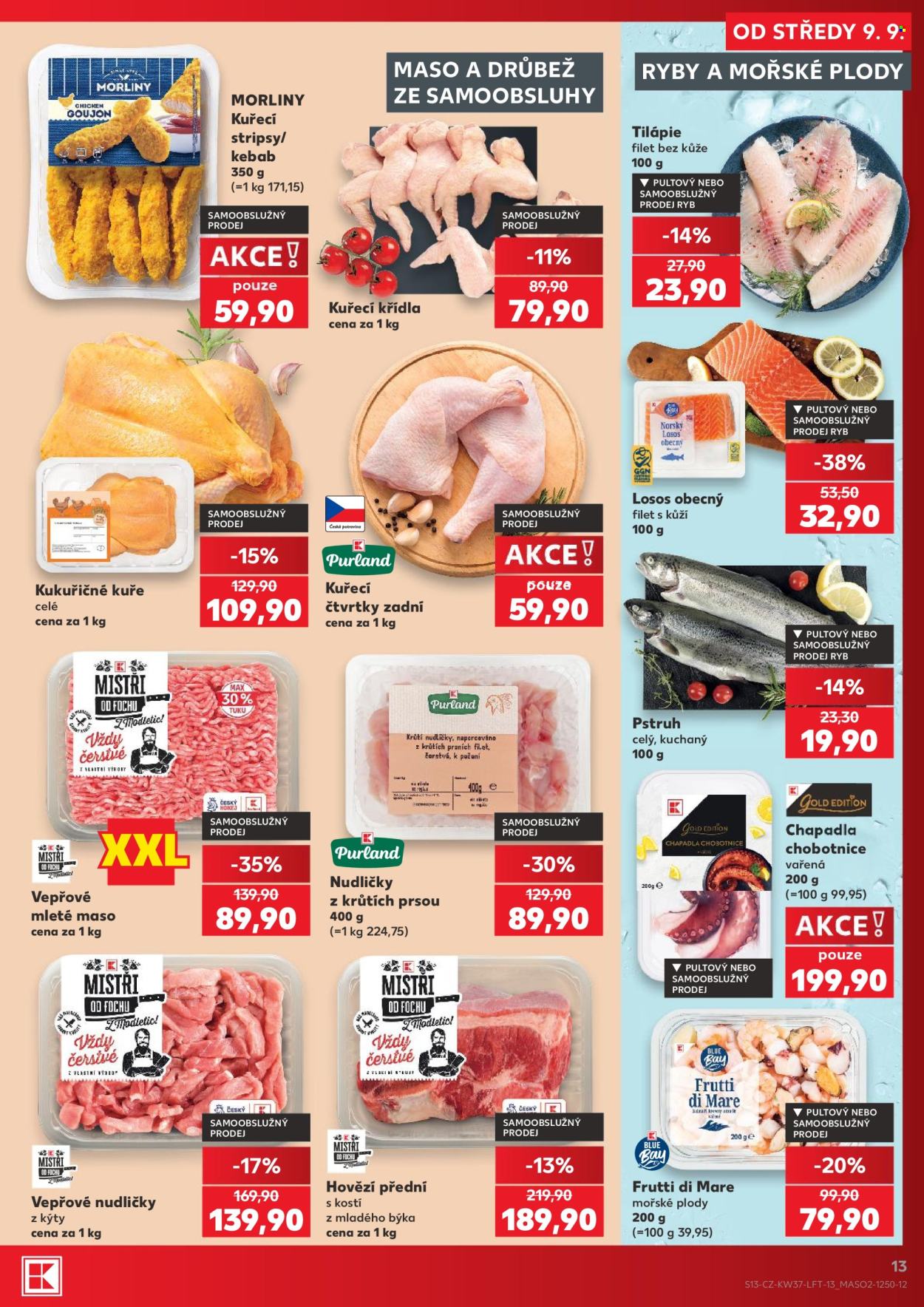 Leták Kaufland - 9.9.2026 - 15.9.2026. Strana 13