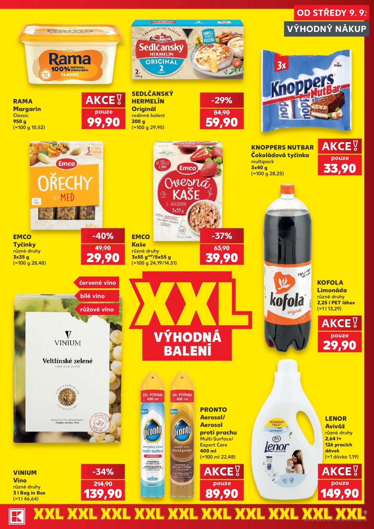 Leták Kaufland - 9.9.2026 - 15.9.2026. Strana 9