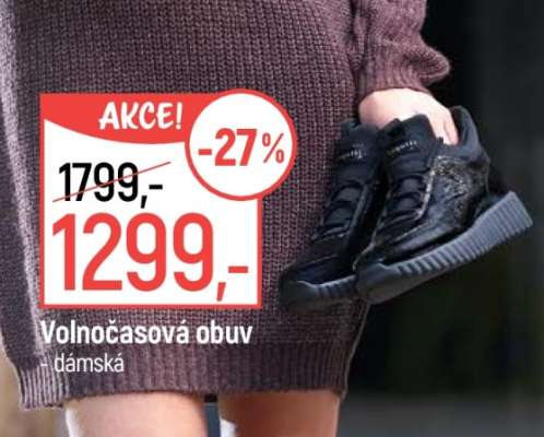 Volnočasová obuv dámská