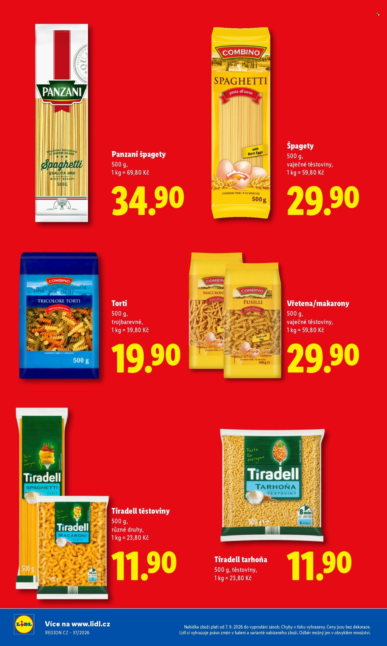 Leták Lidl. Strana 30