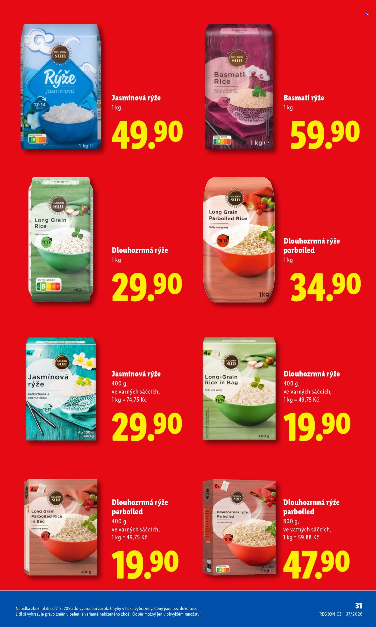 Leták Lidl. Strana 31