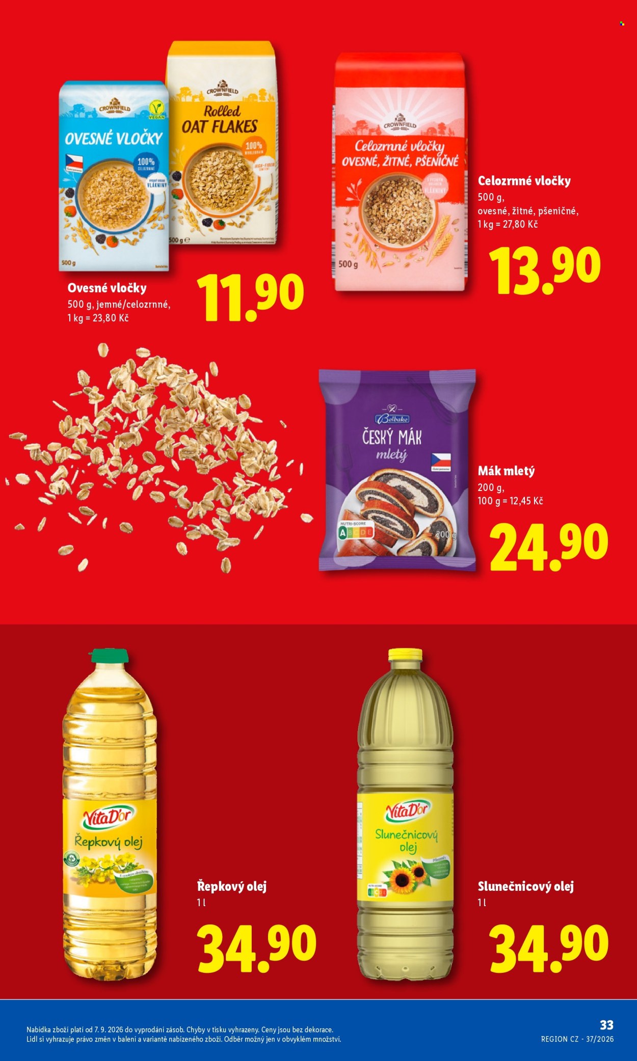 Leták Lidl. Strana 33