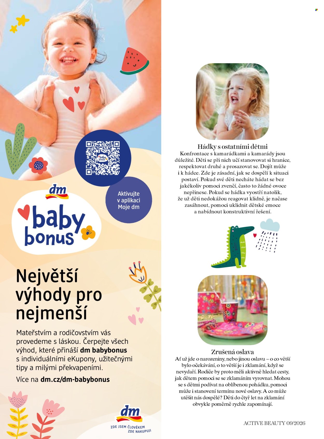 Leták dm drogerie - 4.9.2026 - 8.10.2026. Strana 34