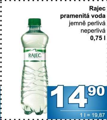 Rajec pramenitá voda