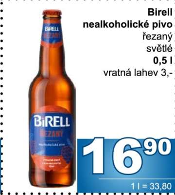 BIRELL Nealkoholické pivo