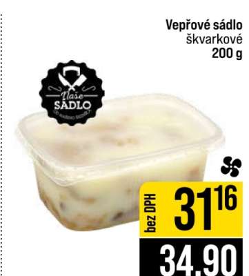 Vepřové sádlo škvarkové