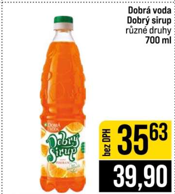 Dobrá voda Dobrý sirup