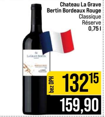 Chateau La Grave Bertin Bordeaux Rouge