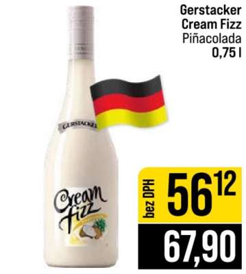 Gerstacker Cream Fizz