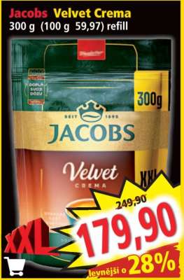 JACOBS VELVET CREMA