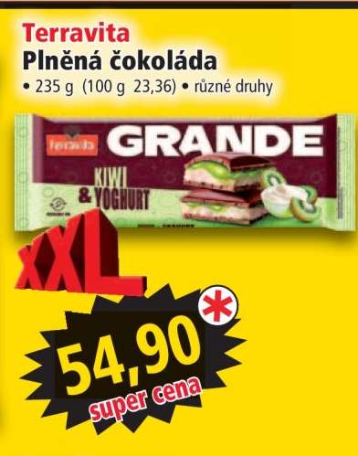 Terravita Plněná čokoláda