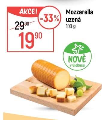 MOZZARELLA UZENÁ