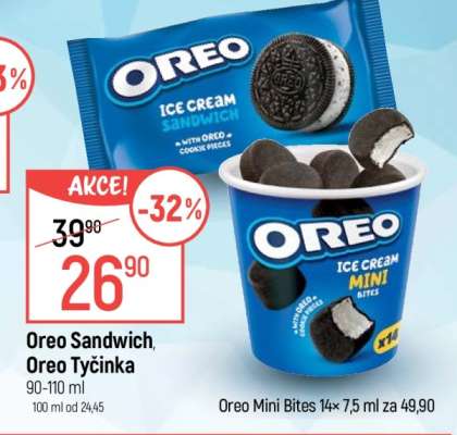 Oreo Sandwich, Oreo tyčinka