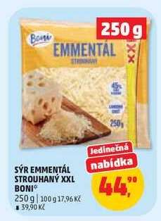 SÝR EMMENTÁL STROUHANÝ XXL BONI*
