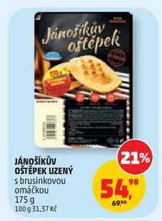 JÁNOŠÍKŮV OŠTĚPEK UZENÝ