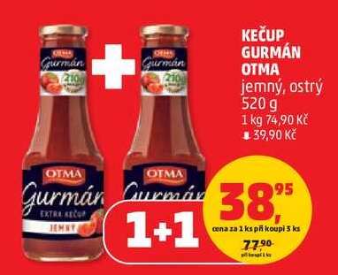 KEČUP GURMÁN OTMA