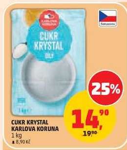 CUKR KRYSTAL KARLOVA KORUNA