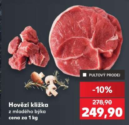 Hovězí kližka z mladého býka