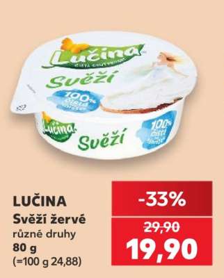 Lučina svěží žervé