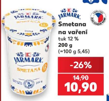 JARMARK Smetana na vaření