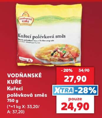 VODŇANSKÉ KUŘE Kuřecí polévková směs